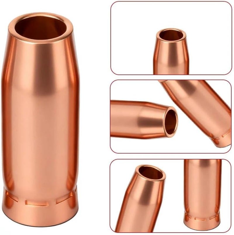 Hasweld 5PK Nozzle 198855 5/8" Fits Miller Spoolmatic 15A 30A Pro & XR Series Roughneck C-Series Welding Gun Consumables - Image 4